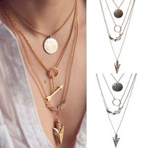 Multilayered Statement Necklace